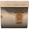 Ekena Millwork Del Monte Smooth Rafter Tail, Douglas Fir, 5 1/2"W x 6"H x 12"L RFT06X06X12DEL00SDF - alternate 2